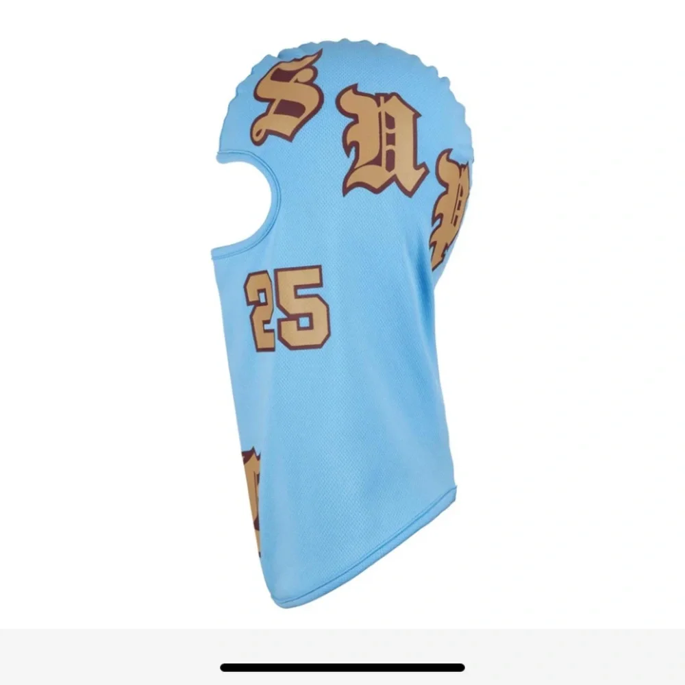 Supreme Old English Lightweight Balaclava “Light Blue”